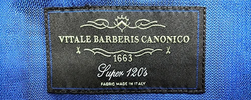 イタリー生地スーツ カノニコ