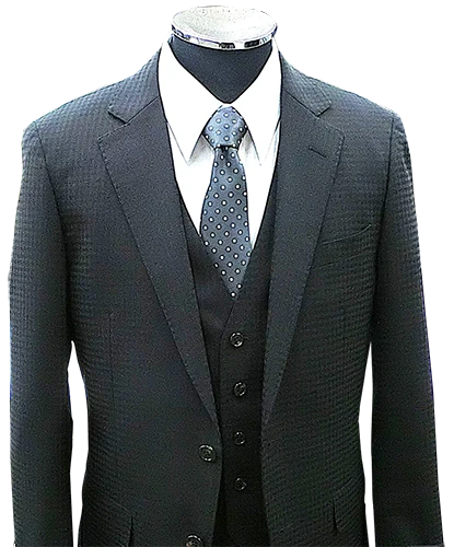 スリーピーススーツ写真